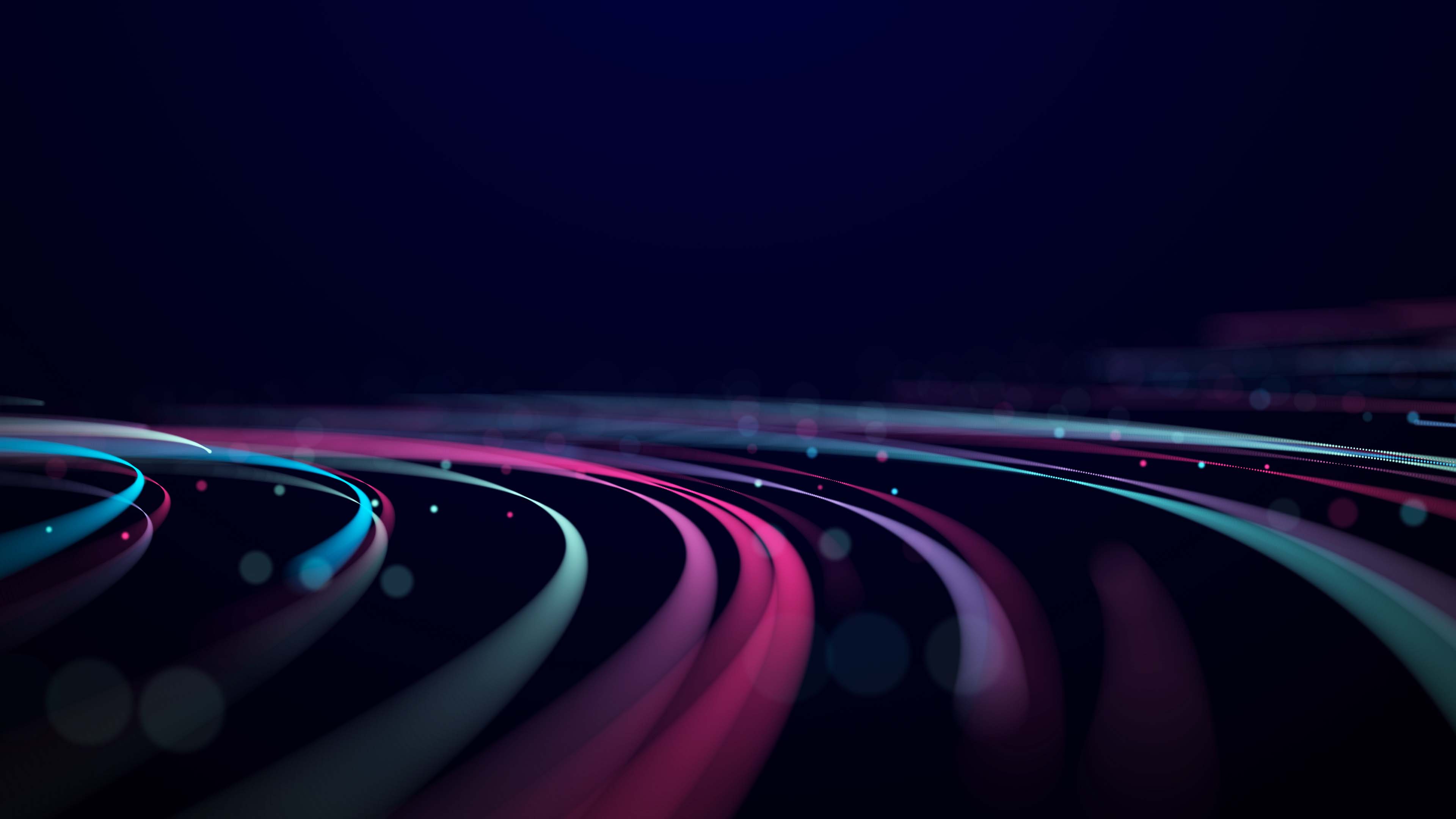 abstract fast moving lines