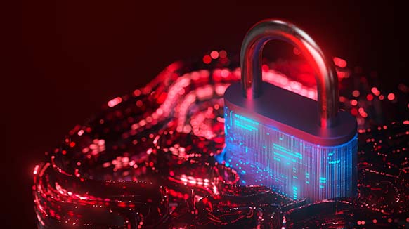 lock on fingerprint