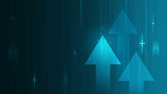 arrows going up investment management