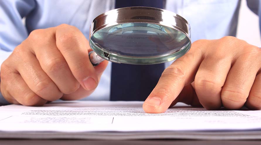 Examining Contracts
