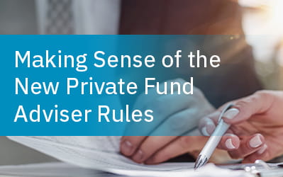New Private Fund Adviser Rules