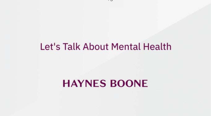 talk about mental health