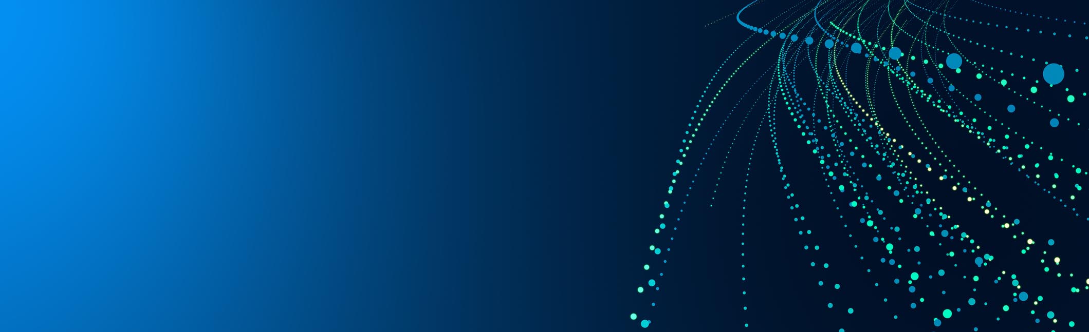 abstract blue dots