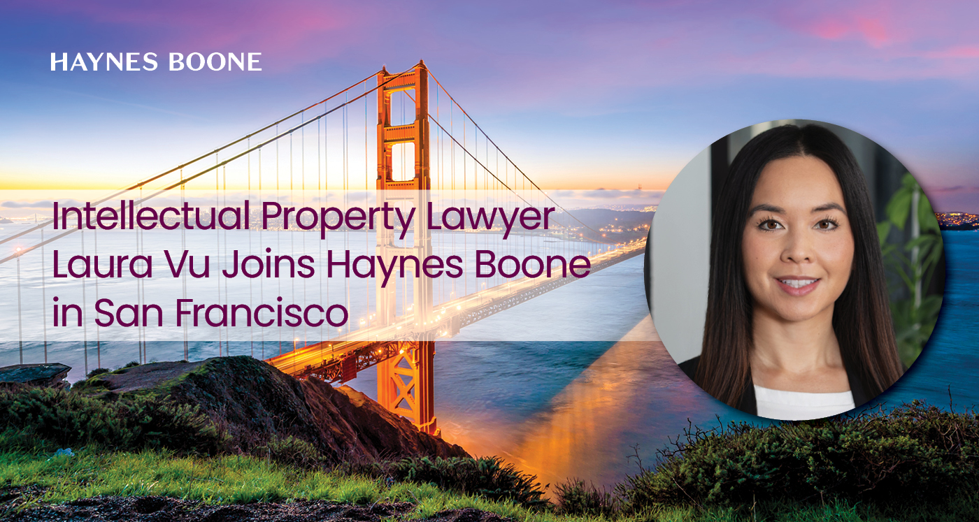 Haynes Boone Adds Former Federal Circuit and PTAB Law Clerk to Growing