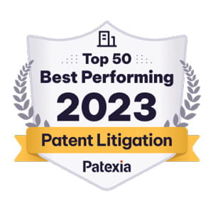 Patexia Best Performing 2023 in Patent Litigation