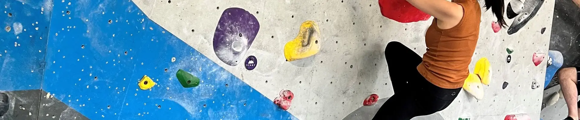 Mei Zhang Rock Climbing