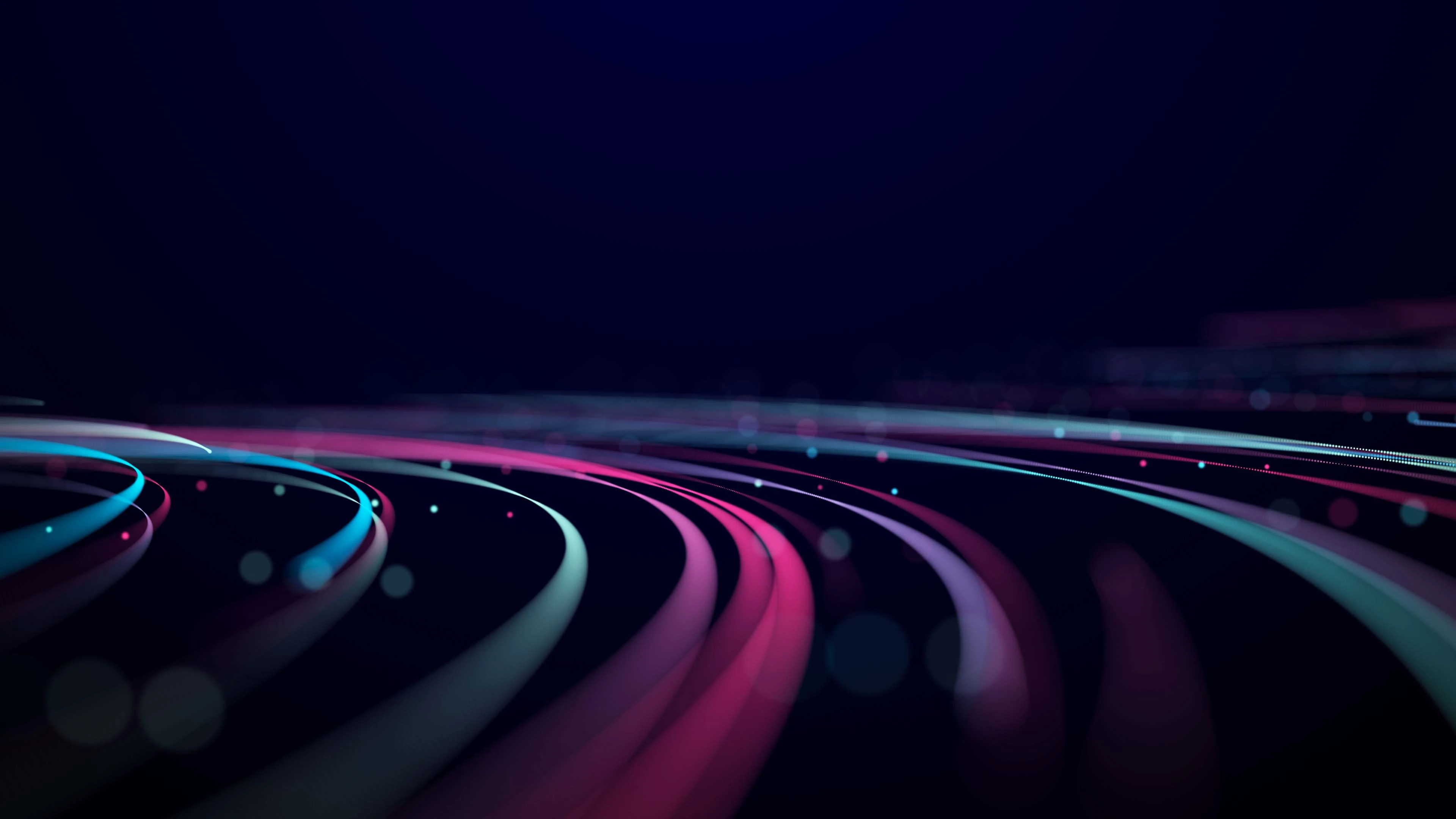 abstract fast moving lines