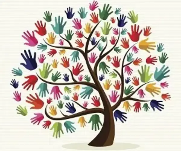 Diversity Hand Tree