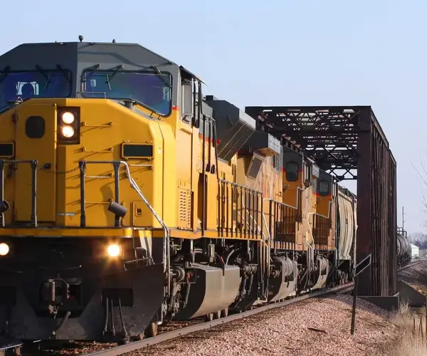train on tracks