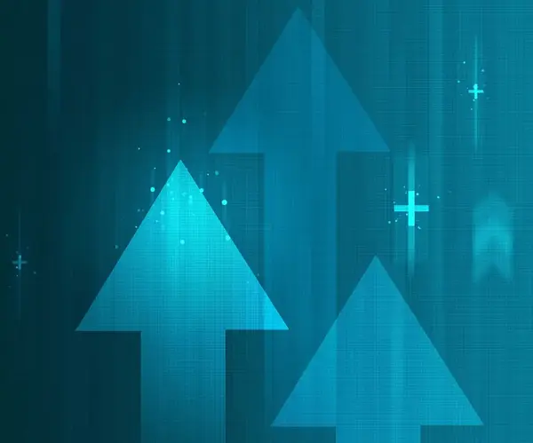 arrows going up investment management
