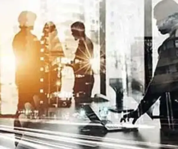 business people shaking hands