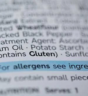 food label gluten fda