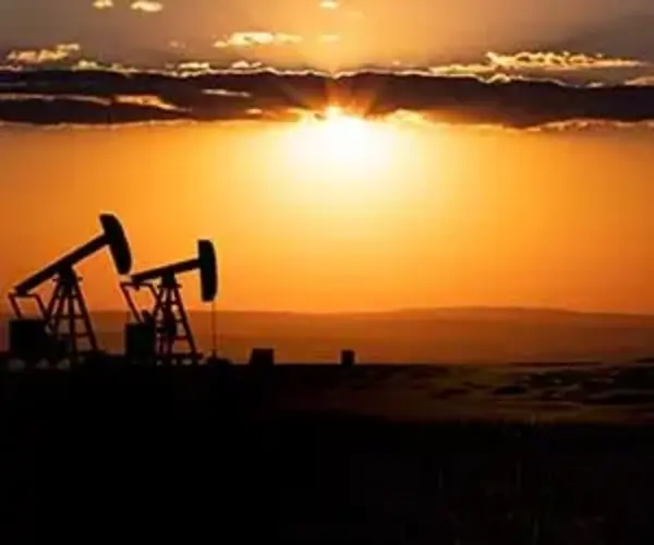pumpjacks and windmill